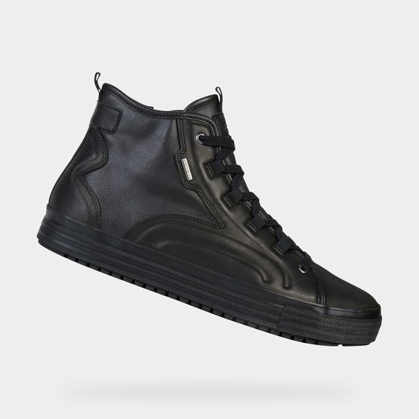 Geox Amphibiox Black Mens Sneakers SS20.3RX429